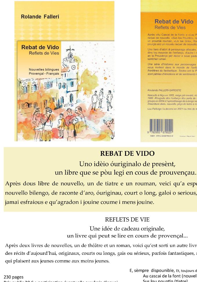 REBAT DE VIDO  Roulando FALLERI - REFLETS de VIE Rolande FALLERI